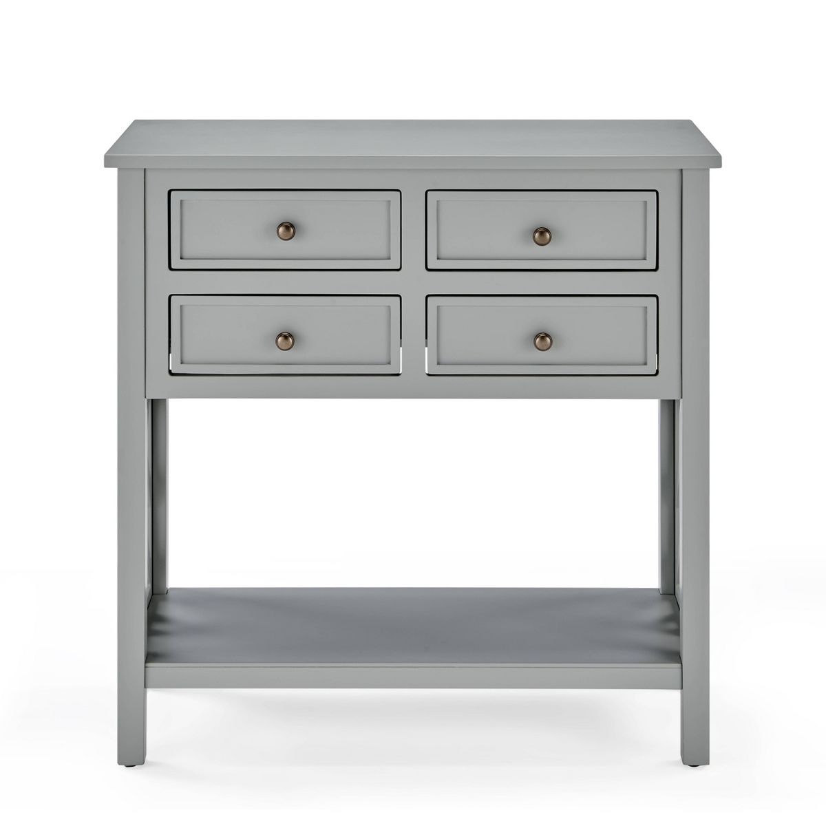 32" Middlebury Wood Console Table with 4 Drawers - Alaterre Furniture