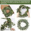 Luupatchy 20in Eucalyptus Wreath, Gift & Decor for Wedding, Christmas, Thanksgiving - 4 of 4