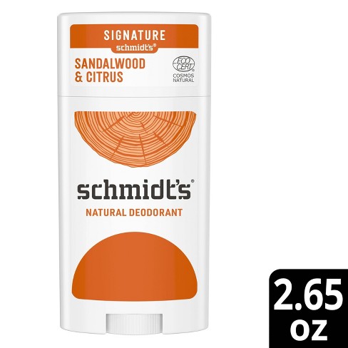 Schmidt's Sandalwood & Citrus Aluminum-Free Natural Deodorant Stick - 2.65oz - image 1 of 4
