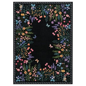 Washable Hallway Runner Rug – Non-Slip Botanical Floral Carpet for Bedroom, Living Room, Guest Room - 1 of 4