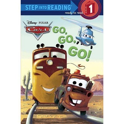 Cars: Go, Go, Go! - (Step Into Reading) by  Melissa Lagonegro (Paperback)