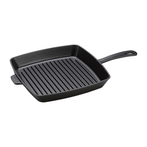 Staub Cast Iron 12-Inch Fry Pan Zwilling J.A. Henckels Black Matte 2.05 H