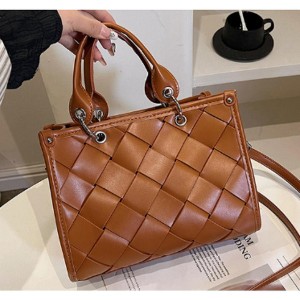 Paaaawaters Woven Tote Bag - Handheld, Single Shoulder, Crossbody, Versatile for Commuting - 1 of 4