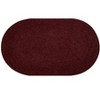 Chenille Solid Collection 100% Polyester Reversible Indoor Area Utility Rug - Better Trends - 2 of 4