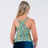 Women's Calypsa Maya Tankini Swim Top WIth Removable Cups Plus Size - 2 of 4