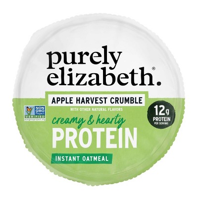 purely elizabeth. Apple Crumble Protein Oatmeal Cup - 2oz