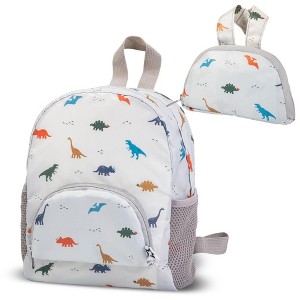 Tiny Twinkle Toddler Lightweight Backpack with Waterproof Closure and Easy Fold-Up Pouch - 1 of 4