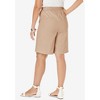 Jessica London Women's Plus Size Linen Short - 3 of 4