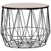 vidaXL Coffee Table 2 pcs Black - 3 of 4