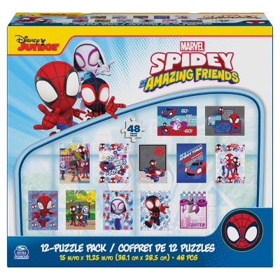 Photo 1 of Spin Master Spidey and his Amazing Friends Kids Puzzle Set - 12pk