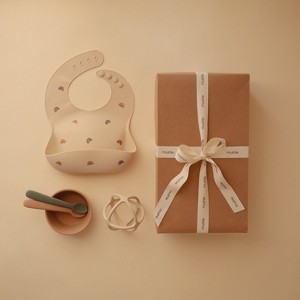 Mushie Mealtime Gift Set 2 | $51 Value - 1 of 4