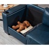 2-Piece PU Leather Sofa Set with Storage & Cup Holders - 4 of 4