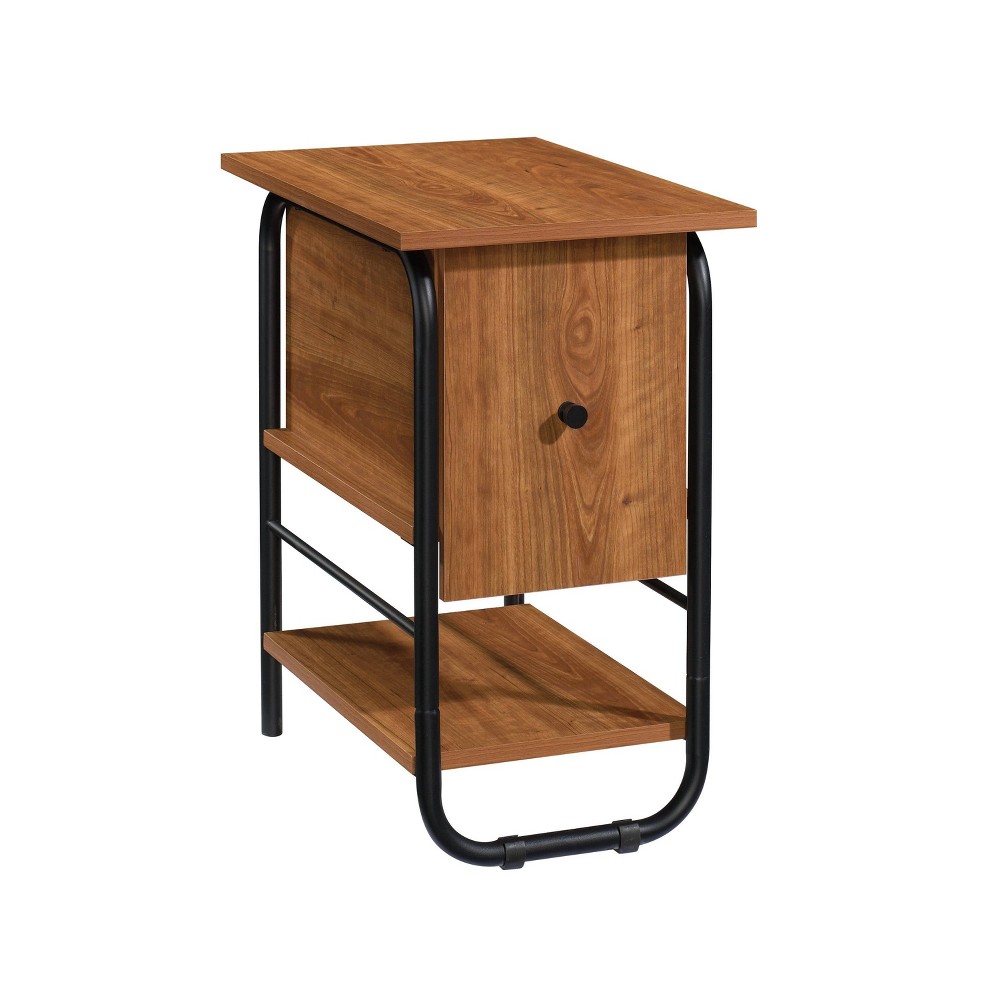Union Plain Recliner Table Prairie Cherry - Sauder: Laminated MDF, Storage, CARB Certified, 5 Year Warranty