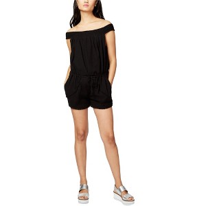 Rachel Roy Womens Cotton Romper Jumpsuit - 1 of 1