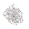 Creativity Street Alphabet Beads, Black & White, 6 mm, 150 Per Pack, 6 Packs - 3 of 3
