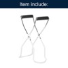 Unique Bargains Sturdy Canning Jar Lifter Tongs with Rubber Grips Handle - 3 of 4