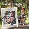 Sillysis 2-in-1 Walk/Ride Child Baby Bike Trailer for Kids 2 Seater - 4 of 4