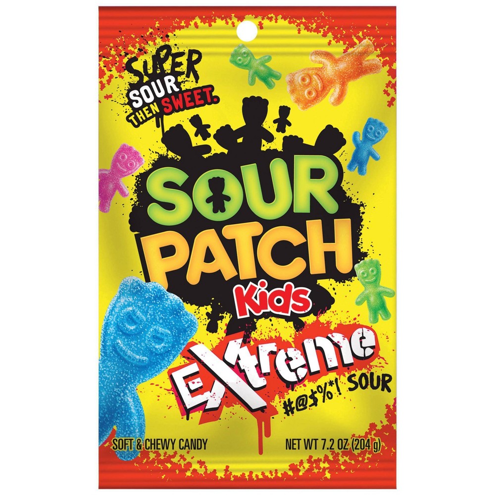 UPC 070462431407 product image for Sour Patch Kids Extreme Sour Soft and Chewy Candy - 7.2oz | upcitemdb.com