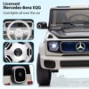 12V Kids Ride On Car, Licensed Mercedes-Benz EQG Electric Car Battery Powered w/Parent Remote Control - 2 of 4