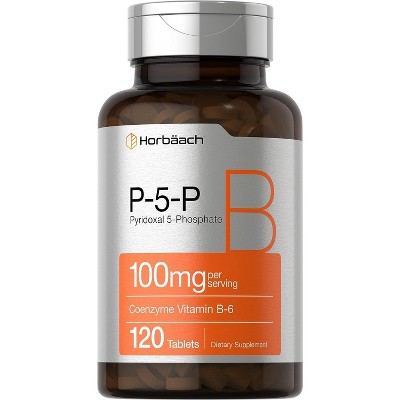 Horbaach P5P Activated Vitamin B6 100mg | 120 Tablets