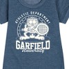Girls' - Garfield - Tennis Graphic Short Sleeve Fleece Dress - 2 of 4