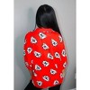 Women's Bulldogs Stand Collar Drop Shoulder Top - ADRIENNE - 3 of 3