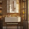 ChicFurnit Bathroom Vanity Mirrors Rectangle Frame Wall Mirror Storage Mirror Decorative Wall Mirrors for Bathroom, White, 14.3"*10.3"*68.3" - 4 of 4