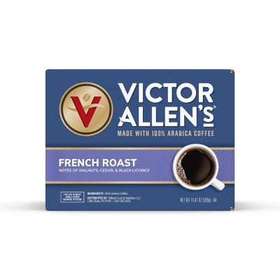 victor allen french roast coffee