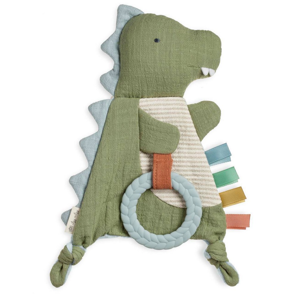 Photos - Rattle / Teether Itzy Ritzy Bitzy Crinkle Toy - Dino 