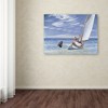 Trademark Fine Art -Edward Hopper 'Ground Swell' Canvas Art - 3 of 3