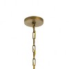 Kichler Lighting Abbotswell 4 - Light Pendant in  Natural Brass - 3 of 4