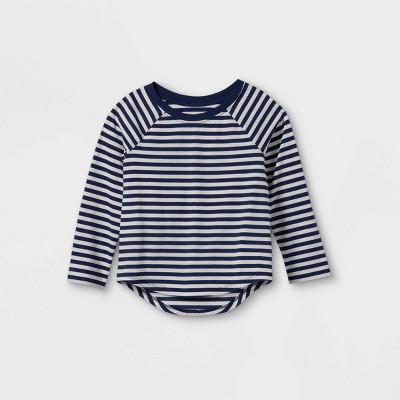 Toddler Girls' Striped Long Sleeve T-Shirt - Cat & Jack™
