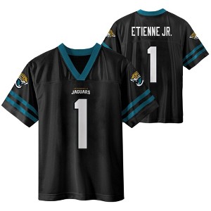 NFL Jacksonville Jaguars Boys' Short Sleeve Travis Etienne Jr. Jersey - 1 of 3