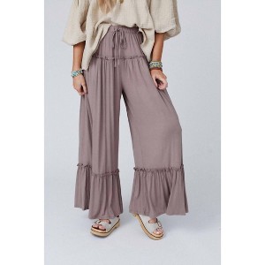 Women's Summer Frills Pant - three bird nest - 1 of 3