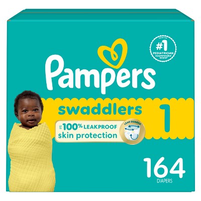 Pampers Swaddlers Sensitive Disposable Diapers - (Select Size and Count)