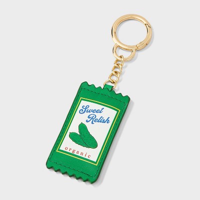 Relish Packet Clip On Handbag Charm - Universal Thread™ Green