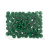 John Bead 0.5in Green Glitter Pom Poms for Crafts DIY Art Creative, 100pcs - 4 of 4