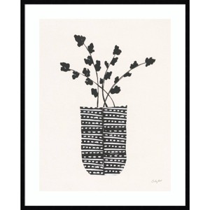 33" x 41" Shadow Vessel I by Courtney Prahl Wood Framed Wall Art Print - Amanti Art: Contemporary Lithograph, Hardwood Frame - 1 of 4