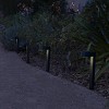 4pk Modern Solar LED Path Lights Black - Alpine Corporation - 2 of 4