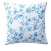The Lakeside Collection Chinoiserie Accent Pillow - Paisley Decorative Throw Pillow - Floral Bloom - 3 of 4