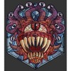 Men's Dungeons & Dragons Beholder Monster Stained Glass T-Shirt - 2 of 4
