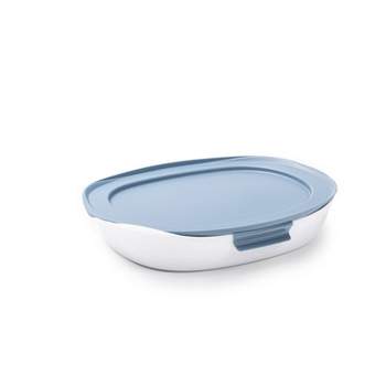 Pyrex Deep Dish Baking Pan with Lid - Sage, 8 x 8 in - Fry's Food Stores