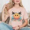 Simply Sage Market Women's Retro Beach Vibes Checkered Short Sleeve Graphic Tee - 2 of 3