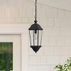Teri 7" Outdoor Pendant - PLT4083 - Black - Safavieh - 3 of 4