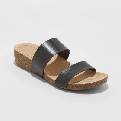 target womens black sandals