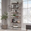 Sauder 41.6" 2 Shelf Walter Heights Bookcase Blade Walnut - 3 of 4