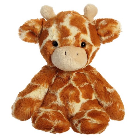 Aurora Small Giraffe Sweet Softer Snuggly Stuffed Animal Brown 9 Target