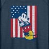 Women's - Disney - Americana Lightweight French Terry Wide Neck Long Sleeve Shirt - 2 of 4