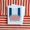 Window Pink Flowers Greeting Card Pack Set (8 ct.) by Ramus & Co - image 2 of 4