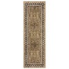 Vintage Rug Living Room Rug Floral Print Bedroom Rug Soft Non-Slip Low Pile Area Rug - 3 of 4